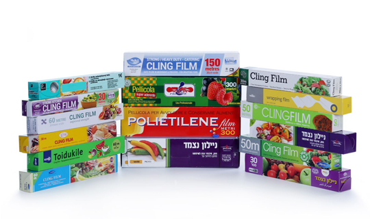 Films plastique imprimés pour emballages alimentaires